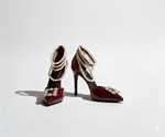 Beaded Laura Heels