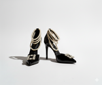 Beaded Laura Heels