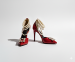 Beaded Laura Heels