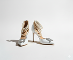 Beaded Laura Heels
